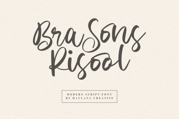 Brasons Risool: A Font That Elevates Editorial Design