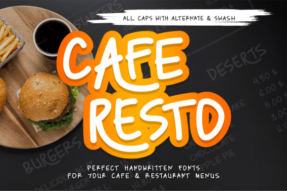 Caferesto: A Handwritten Font That Adds Warmth to Web Design