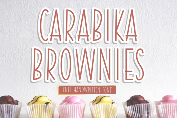 Carabika Brownies: A Friendly Script Font for Crafters and Designers