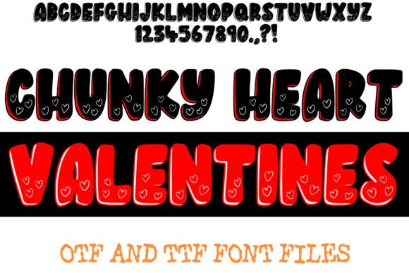 Chunky Heart Valentines Font: A Powerful Tool for Campaign Design