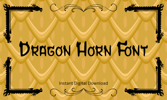 Dragon Horn Font Review: A Fantasy Type for Bold Branding