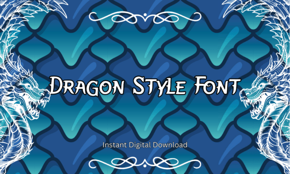 Dragon Style Font for Branding Projects