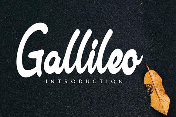 Gallileo: A Font That Breathes Life into Your Handmade Creations