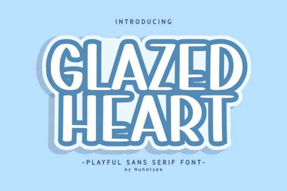 Glazed Heart: A Font That Adds Warmth to Branding