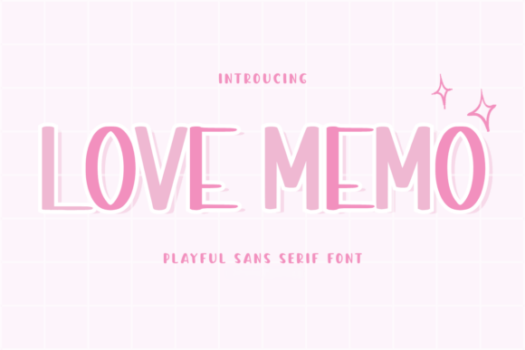 Love Memo: A Warm Sans Serif Font for Handmade Creators