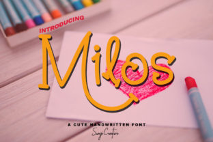 Milos Script Font for Handmade Creations