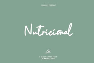 Nutricional: A Font That Breathes Life Into Your Creations