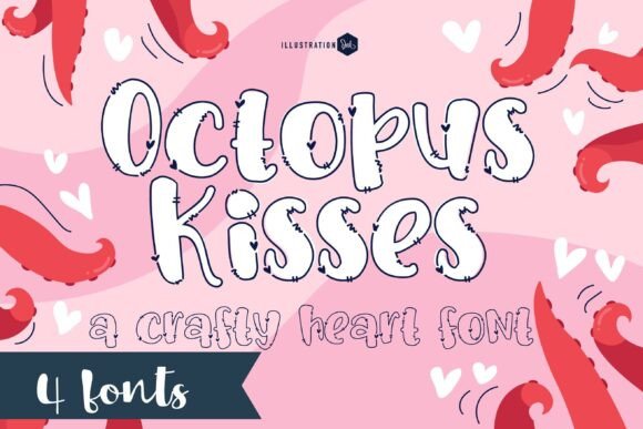 Octopus Kisses: A Playful Typeface for Editorial Design