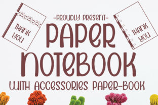 Paper Notebook: A Versatile Font for Marketers and Creators