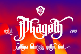 Phagoth: A Bold Blackletter Font for Digital Design