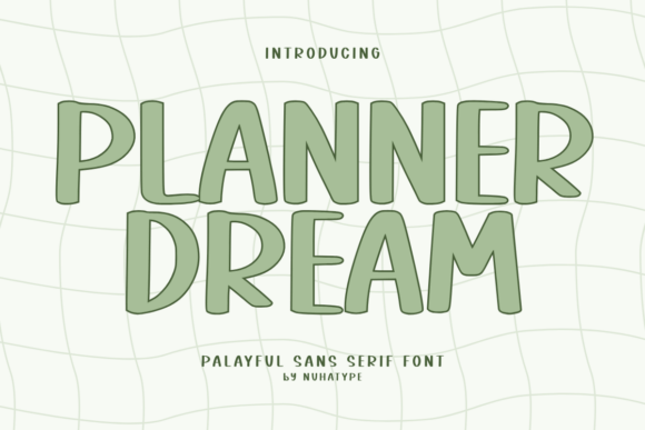 Planner Dream: A Font That Brings Warmth to Your Brand