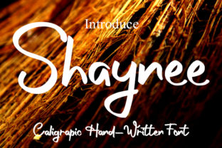 Shaynee: A Script Font for Web Design and Brand Identity