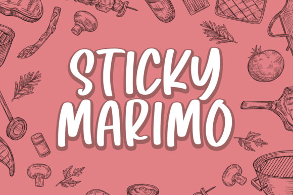 Sticky Marimo: A Font That Breathes Life Into Your Editorial Design