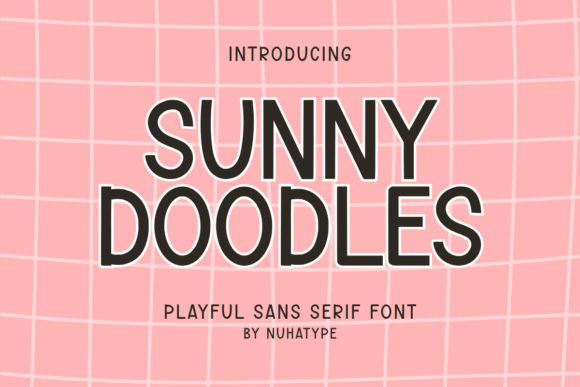 Sunny Doodies: A Font That Elevates Branding with Simple Elegance
