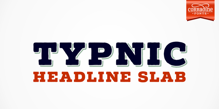 Typnic Headline Family: A Serif Font with Character