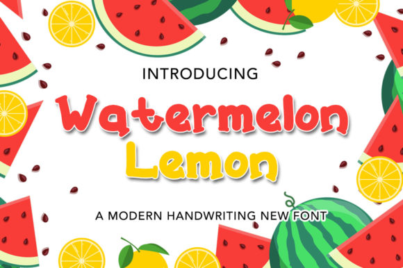 Watermelon Lemon: A Script Font for Web Design and Branding
